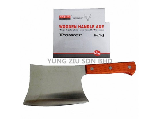 Y-8#8^WOODEN HANDLE AXE(KING GARY)